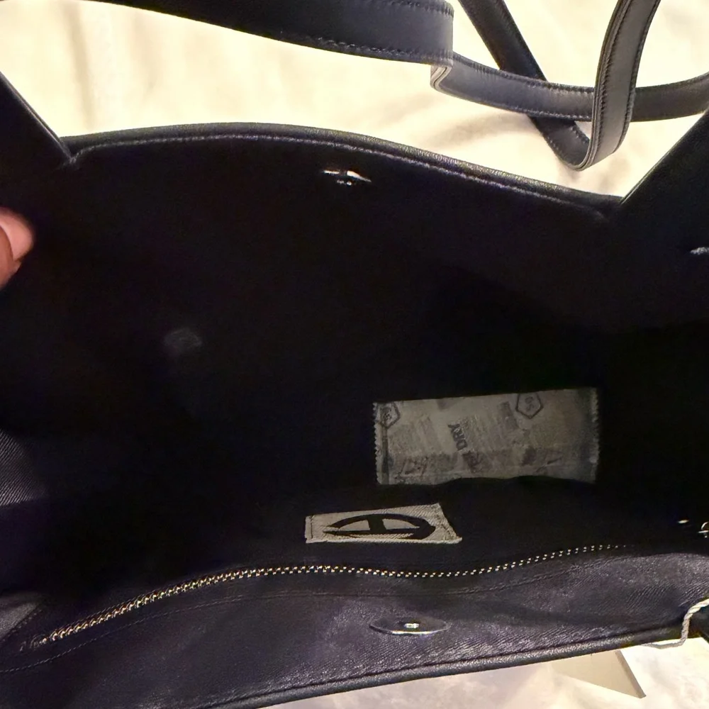 Telfar Schmedium Navy Blue Shopping Bag - Picture 6 of 14